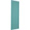 Ekena Millwork True Fit PVC Single Panel Chevron Modern Style Fixed Mount Shutters, Pure Turquoise, 12W x 35H, PR TFP001CV12X035PT - alternate 13